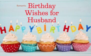 Romantic Birthday wishes for husband